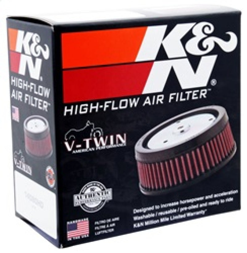 K&N S&S FILTER 6in OD x 4-5/8in ID x 2-3/16in H Replacement Filter for Harley-Davidson