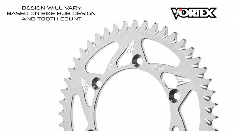 Vortex Racing 36 Tooth 520 Rear Sprocket - Silver