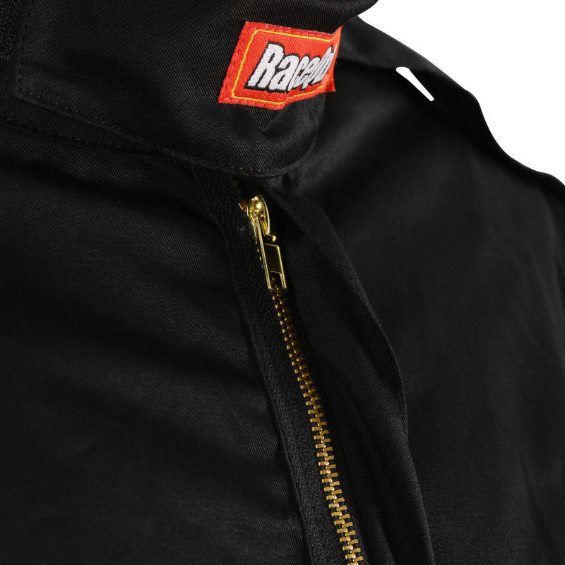 RaceQuip Black SFI-1 1-L Jacket - Medium Tall