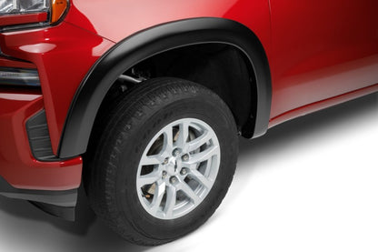 Husky Liners 19-25 Chevrolet Silverado 1500 EAF Style Black Fender Flares - 4pc