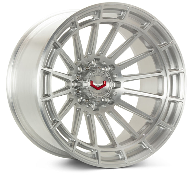 Vossen LCX-01 24x14 - 8x180 - ET75 - Mega Deep - 124.3 - Brushed Gloss Clear Wheel