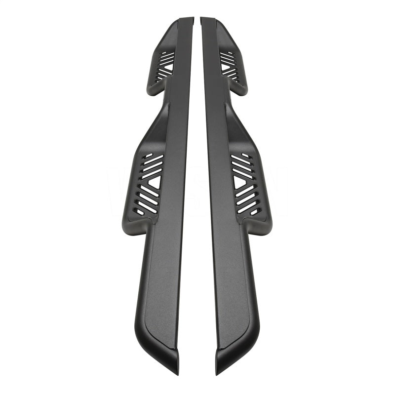 Westin 18-22 Jeep Wrangler JL Unlimited Outlaw Nerf Step Bars - Textured Black