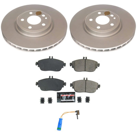 Power Stop 17-19 Infiniti QX30 Front Z23 Coated Brake Kit