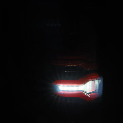 AlphaRex 21-22 Ford F-150 LUXX LED Taillights Black/Red