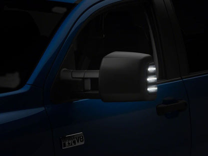 Raxiom 07-21 Toyota Tundra LED Side Mirror Lights with DRL and Turn Signals- Smoked
