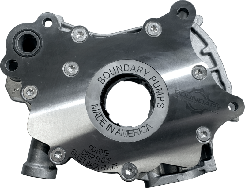 Boundary 11-17 Ford Mustang F150 5.0L Coyote MartenWear Oil Pump Assembly w/Billet Back Plate