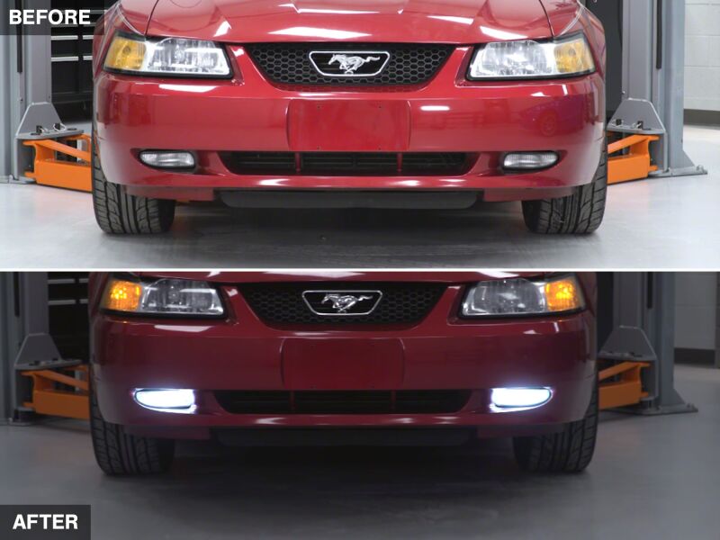 Raxiom 94-04 Ford Mustang Excl 03-04 Cobra Axial Series LED Fog Light Bulbs
