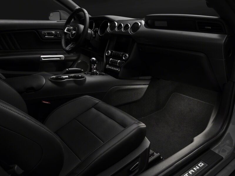 Raxiom 15-23 Ford Mustang LED Footwell Lighting Kit- White