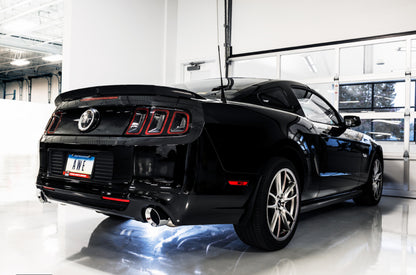 AWE Tuning S197 Mustang GT Axle-Back Exhaust - Touring Edition (Chrome Silver Tips)