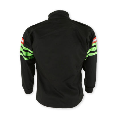 RaceQuip Green Trim SFI-1 JR. Jacket - Kids Medium