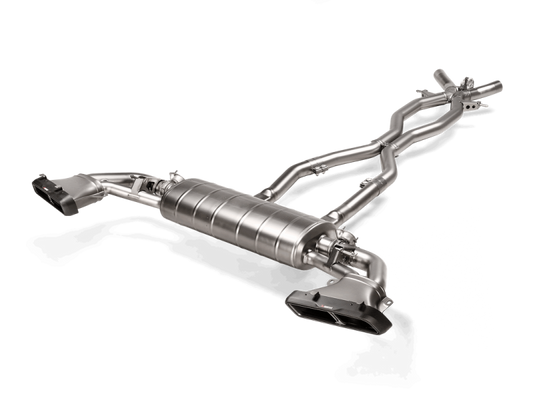 Akrapovic 2020+ Mercedes-AMG GLE 63S Evolution Line- Titanium (Only fits vehicle w/OE Hitch Install)