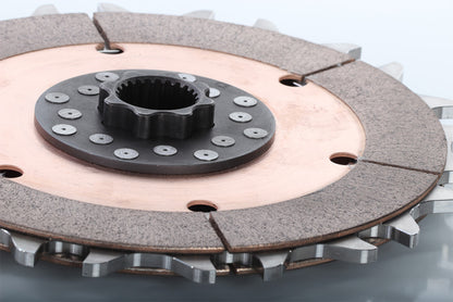 Clutch Masters 08-15 Mitsubishi Lancer Evolution GSR 850 PRO Series Twin Disc Clutch w/Steel FW