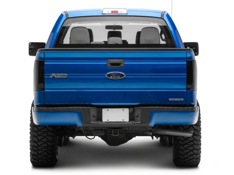 Raxiom 09-14 Ford F-150 Styleside Axial Series LED Tail Lights- Black Housing- Smoked Lens