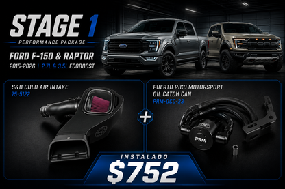 STAGE 1 Kit for F-150 2.7/3.5 (2015-2026)
