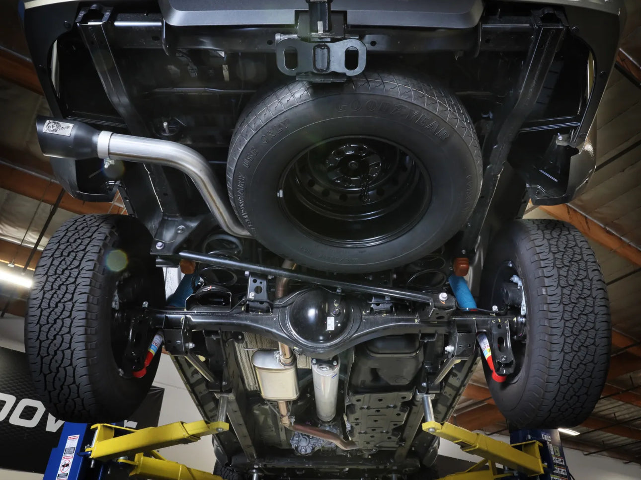 aFe 2024 Toyota Tacoma L4 2.4L Apollo Series 2.5-3in 409 SS Steel Cat-Back Exhaust w/Black Tips