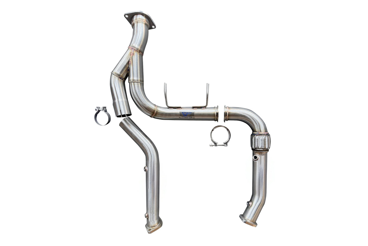 CVF Stainless Steel RACE or Catted Downpipes F-150 3.5 (2021-2023)