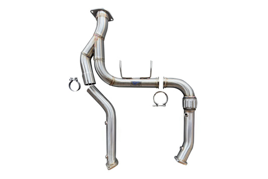 CVF Stainless Steel RACE or Catted Downpipes F-150 3.5 (2021-2023)