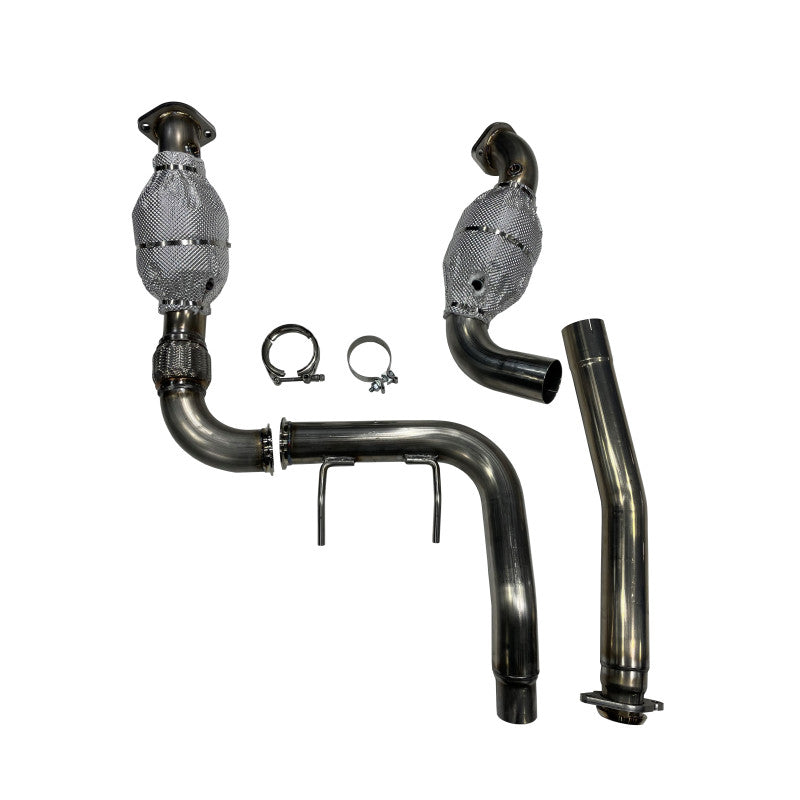 2024 - 2025 SPD 3.0L Ford Ranger Raptor 304SS Alpha Catted Downpipes