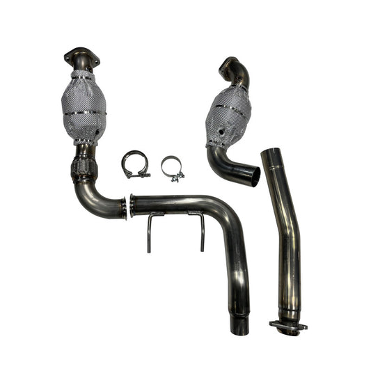 2024 - 2025 SPD 3.0L Ford Ranger Raptor 304SS Alpha Catted Downpipes