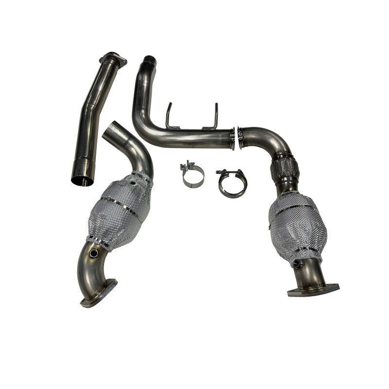 2024 - 2025 SPD 3.0L Ford Ranger Raptor 304SS Alpha Catted Downpipes
