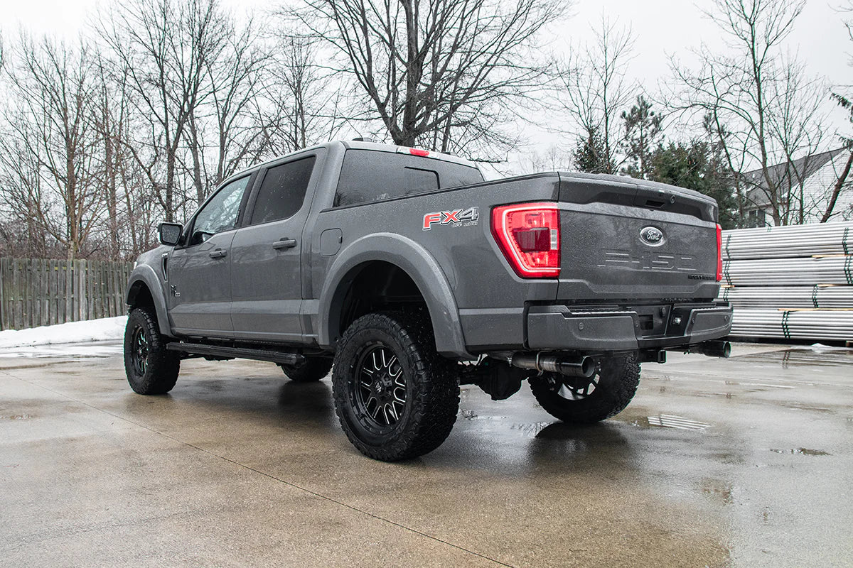Corsa 2021-2025 Ford F-150 SuperCab/6.5ft Bed 3.5L V6 Sport Cat-Back Dual Rear Exit-Black PVD