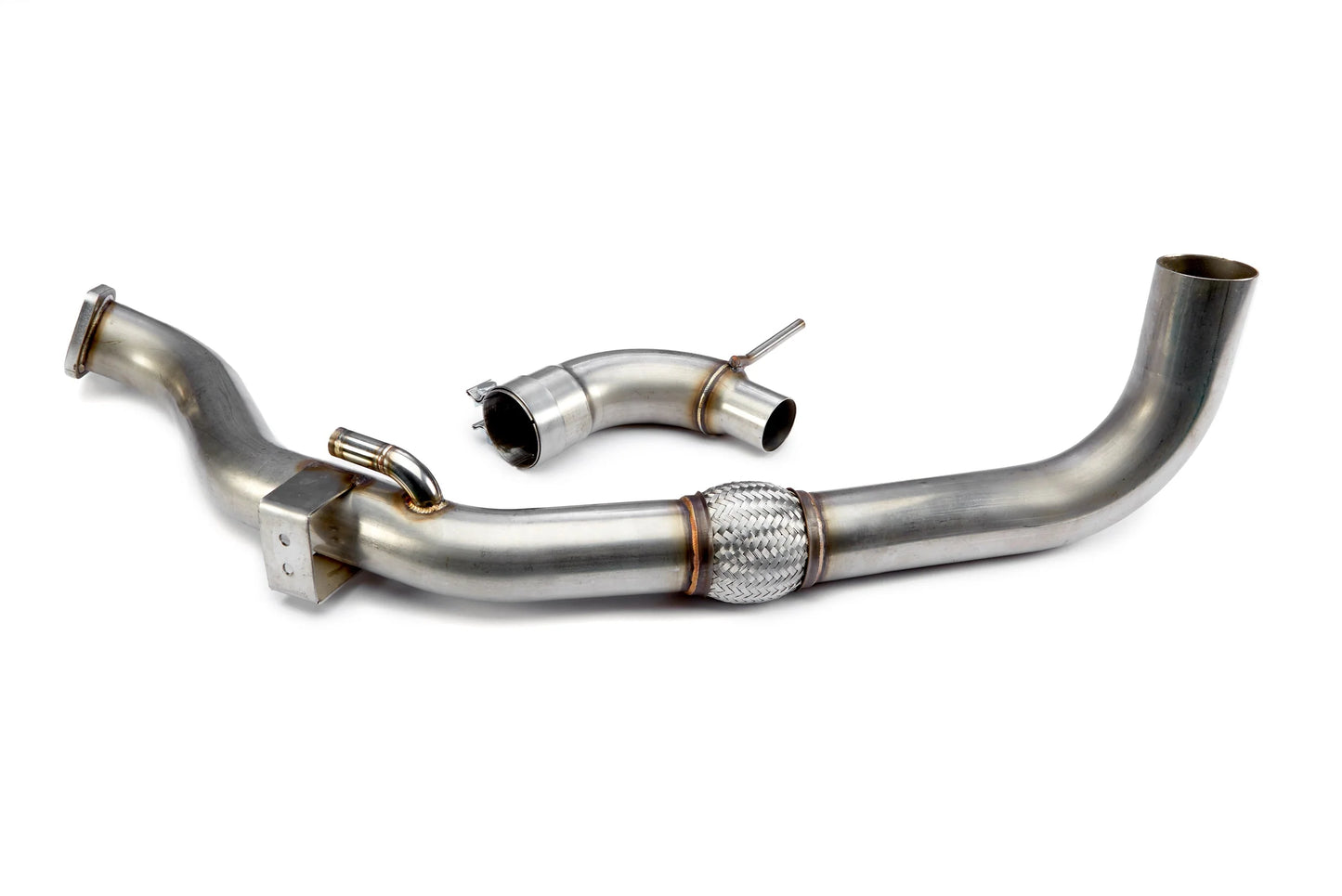 CVF 3" Stainless Steel Race Downpipe (2015-2023 Ford Mustang EcoBoost)