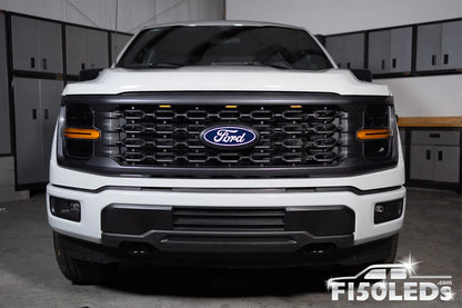 AMBER GRILLE LED MARKER LIGHTS | 2024+ F-150
