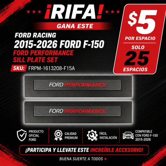 Arte Digital #1 Ford Racing Door Sills