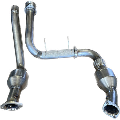 SPD 2021-2023 Raptor 3.5L Ecoboost F-150 Alpha Catted Downpipes