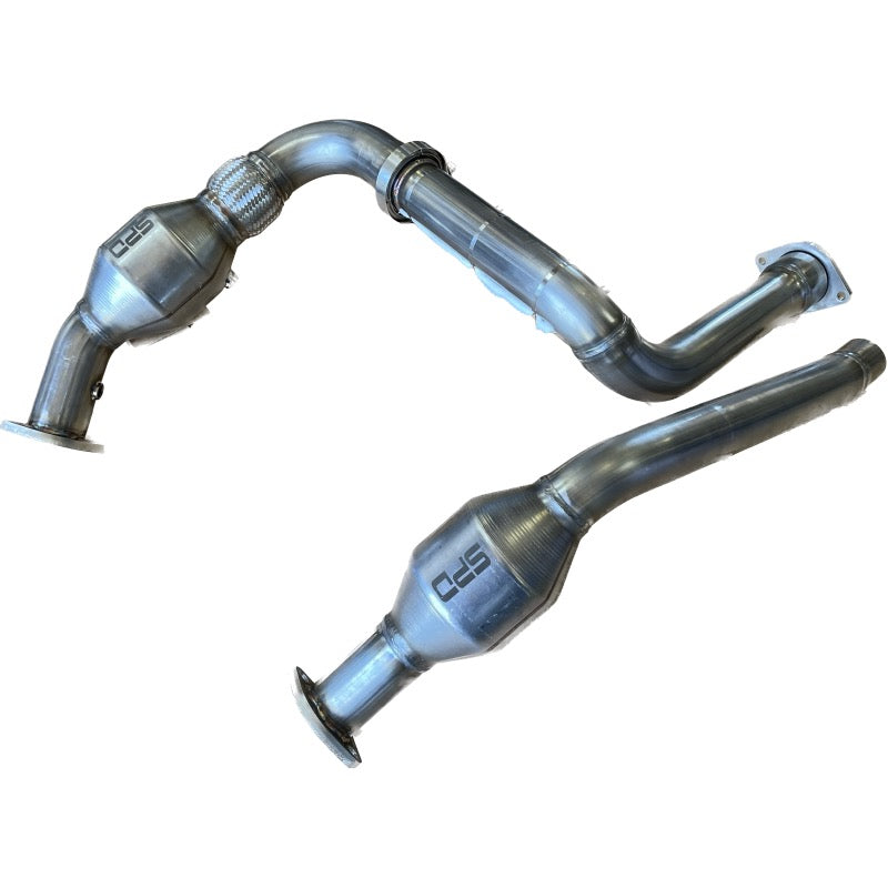 SPD 2021-2023 Raptor 3.5L Ecoboost F-150 Alpha Catted Downpipes