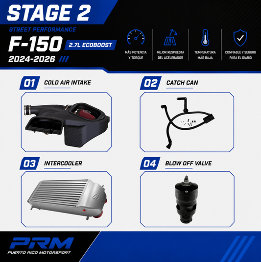 Stage 2 Power Package F-150 2.7L (2024-2026)