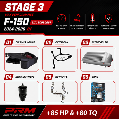 Stage 3 Power Package F-150 2.7L (2024-2026)