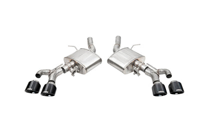 Corsa 22-25 Cadillac CT4 V Blackwing 3in Active Valve Axle-Back - 4.5in Black Tip