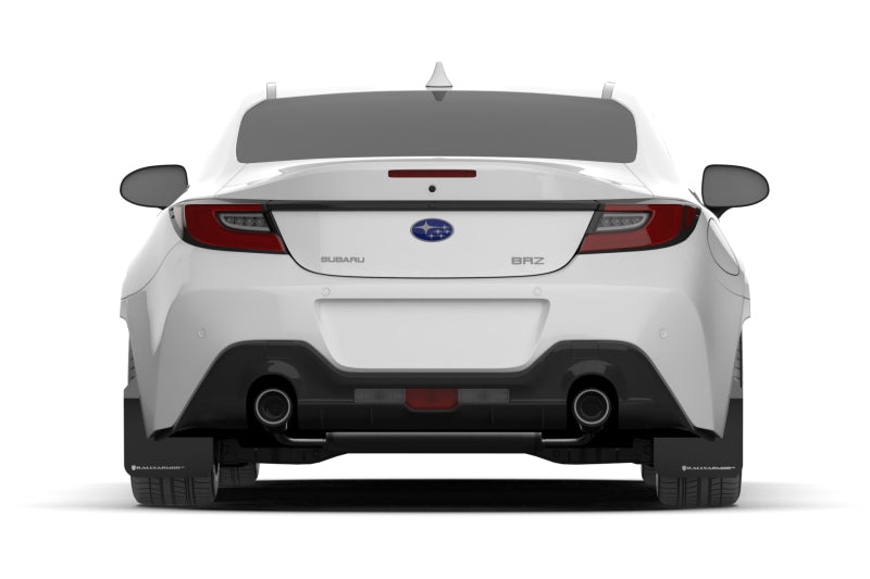 Rally Armor 22-26 Subaru BRZ / Toyota GR86 Black UR Mud Flap w/Red Logo