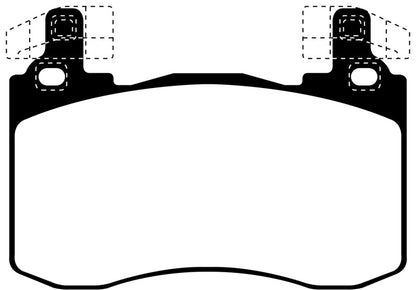 EBC 2019+ Genesis G70 2.0T Bluestuff Front Brake Pads