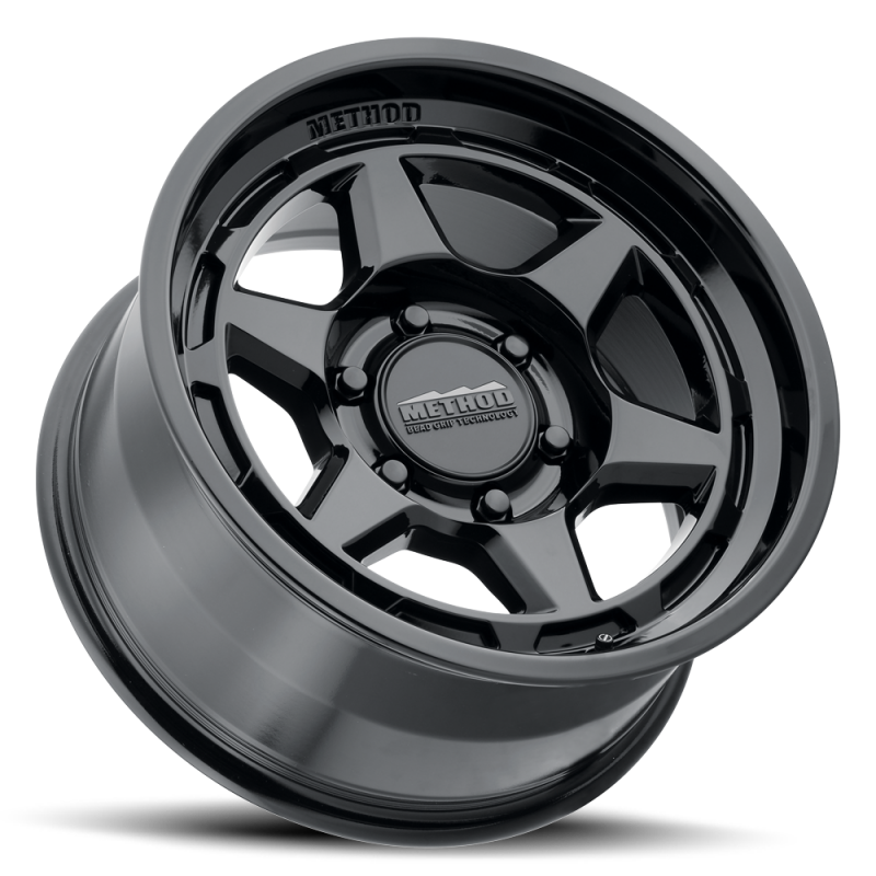 Method MR708 Bead Grip 17x9 -38mm Offset 6x135 87mm Centerbore - Gloss Black Wheel