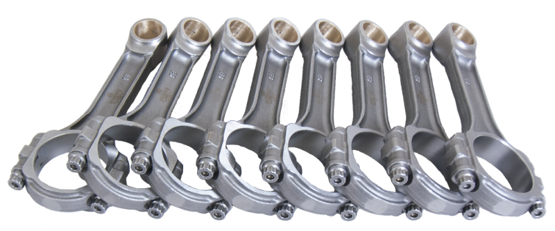 Eagle Chevrolet Small Block 6.000in Bushed I-Beam Rods - Set of 8