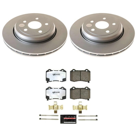 Power Stop 18-26 Dodge Durango Rear Z36 Coated Truck & Tow Brake Kit
