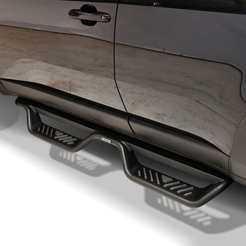 Westin 24-26 Toyota Land Cruiser Outlaw Drop Nerf Step Bars Textured Black