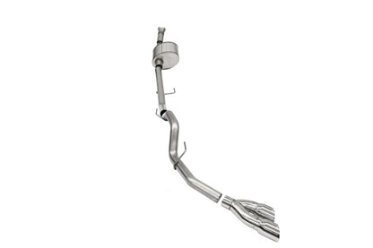 Corsa 2021-2025 Ford F-150 Regular Cab/ 8in Bed 5.0L V8 Xtreme Cat-Back Single Side Exit-Polished