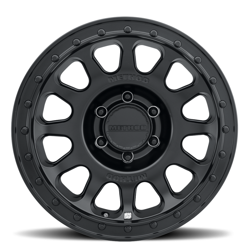 Method MR709 HD Bead Grip 20x 9in / ET12 / 8x170 BP / 125mm Bore - Black Wheel