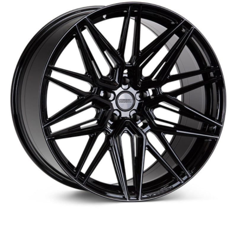 Vossen HF7 - 21x10 - ET20 - 5x112 - 66.56 - DEEP - GB - Gloss Black Wheel