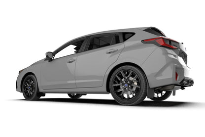 Rally Armor 24-26 Subaru Impreza Black UR Mud Flap w/ Grey Logo