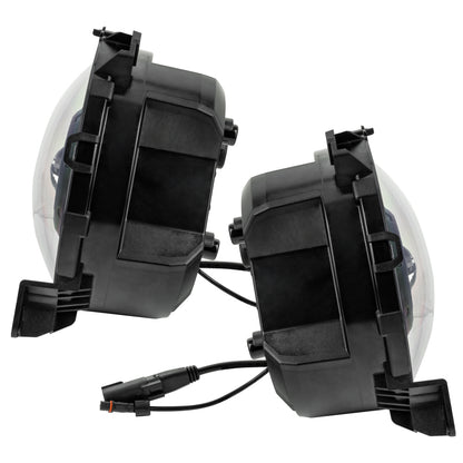 Oracle Oculus Bi-LED Projector Headlights for Jeep JL/Gladiator JT Satin Silver 5500K