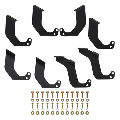 Westin 2022+ Toyota Tundra Double Cab Outlaw Nerf Step Bars - Textured Black