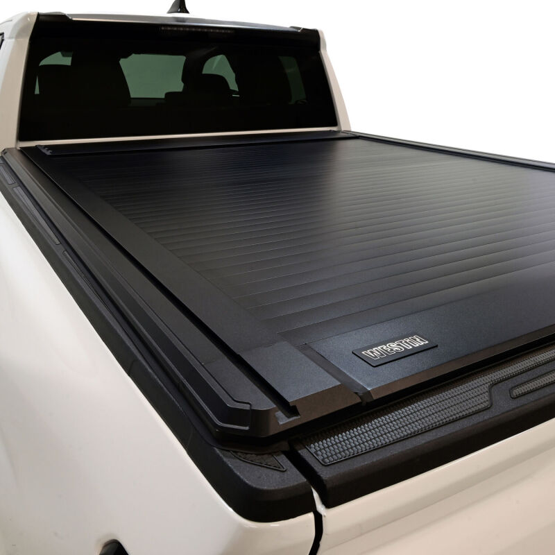 Westin Manual Retractable Tonneau Cover 24-26 Toyota Tacoma 6ft Bed Black