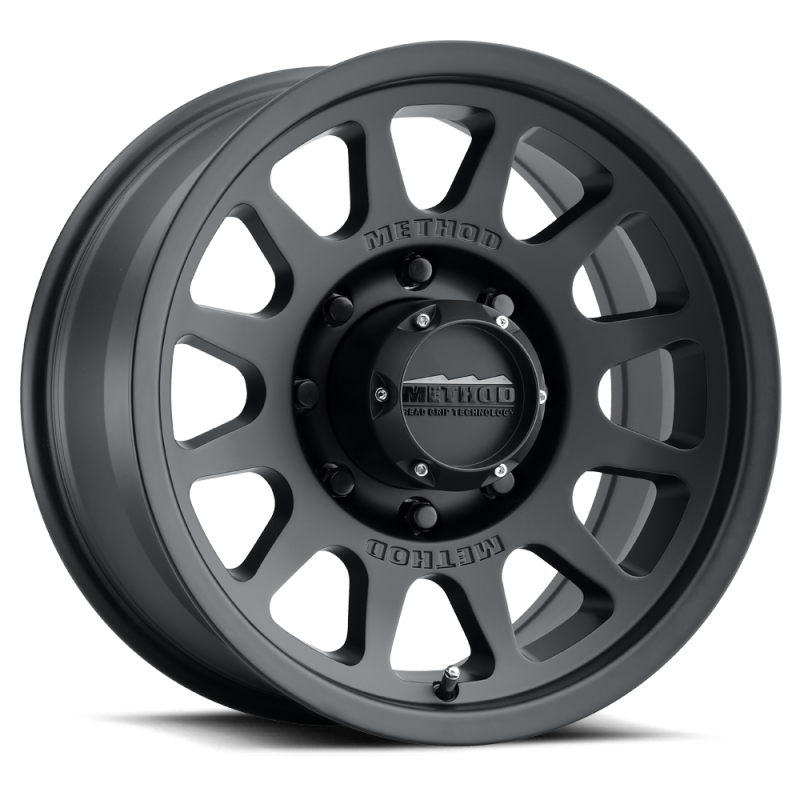 Method MR703 Bead Grip 18x9 12mm Offset 8x170 130.81mm CB - Matte Black