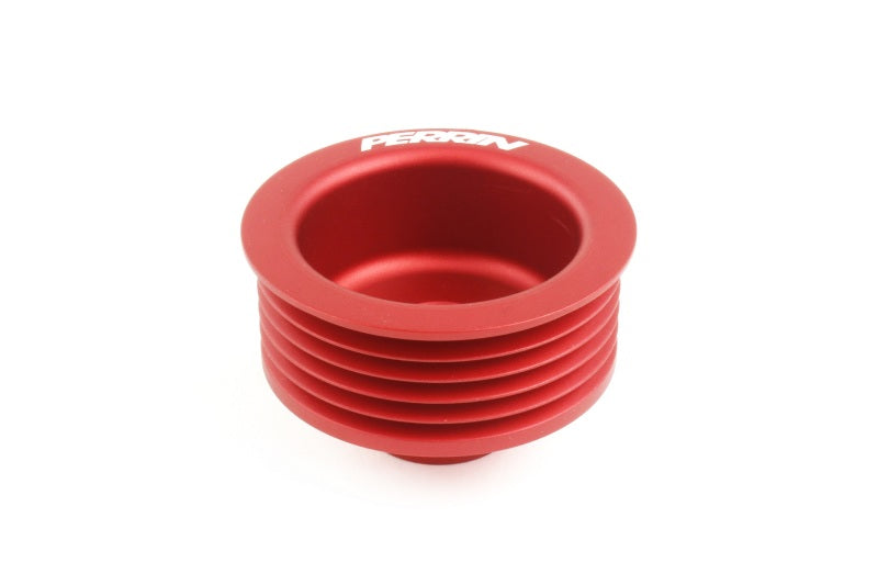 PERRIN 02-05 Subaru WRX / 04-06 STI / 93-11 Impreza Lightweight Alternator Pulley - Red