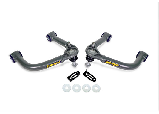 SuperPro 2022-2026 Toyota Tundra Fixed Offset Upper Control Arm Set