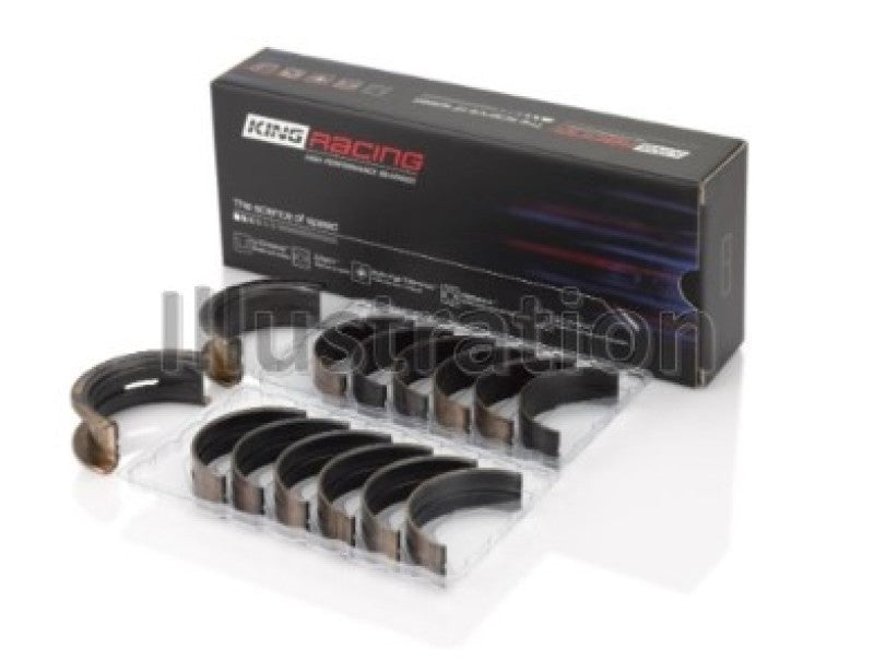 King Engine Bearings Subaru EZ30/EZ30D (Size .025 Oversized) Performance Main Bearing Set